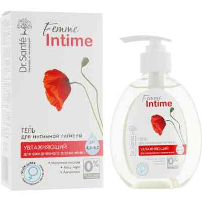 Гель для интимной гигиены Dr. Sante Femme Intime Увлажняющий 230 мл (4823015922916) Винница