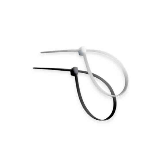 Хомут 300 x 3,6 білий пластиковий Мукачево