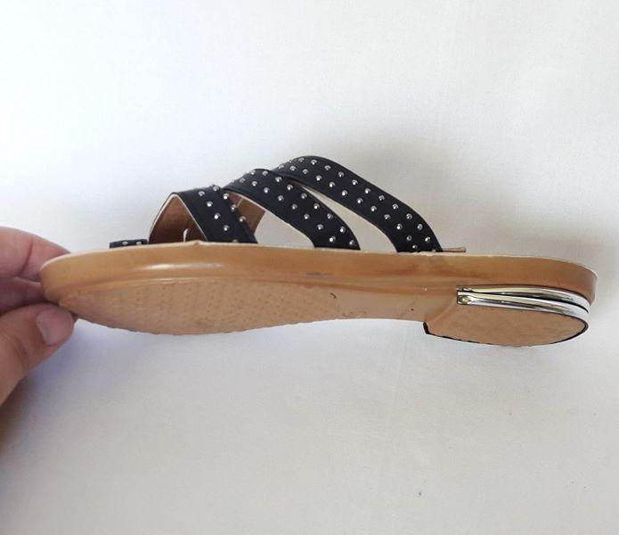 Жіночі капці Шльопанці Сланці В'єтнамки Чорні (розміри: 36) Дніпро - фото 8