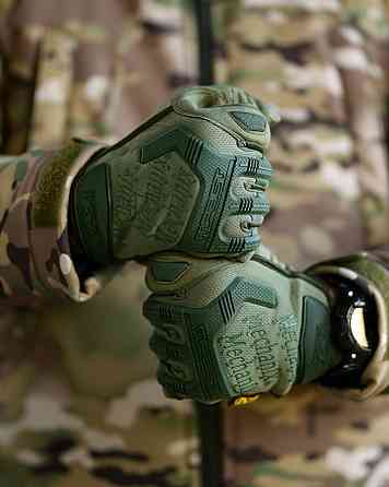 Тактичні рукавички Mechanix M-PACT 3Glove, PRC oliva ПП8217 Одеса