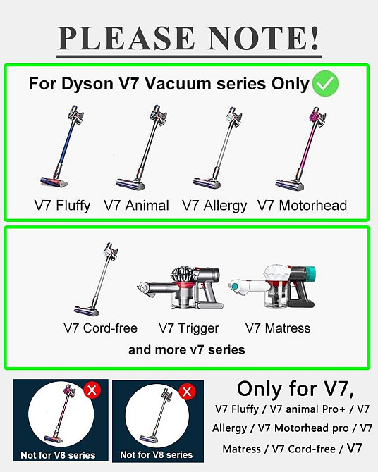 Акумулятор V7 SV11 Чорний 21.6V 4500mAh Li-ion змінний для ручного пилососа V7 SV11 Motorhead Pro Trigger Animal Car+Boat Extra Київ - фото 2