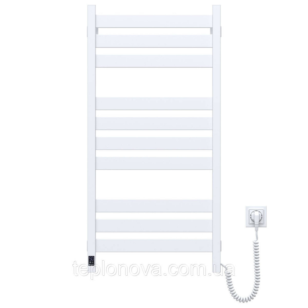 Полотенцесушитель Largo 500х1000 Sensor правый с таймером, белый бархат Черновцы - изображение 2