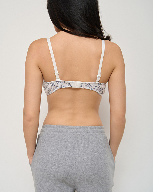 Жіночий бюстгальтер тканина-косичка Nicoletta 80608 95B, Молочний 2 Київ - фото 5