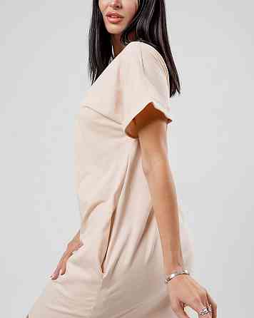 Летнее платье с карманами Nirvana 46-48, Бежевый Киев