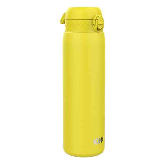 Пляшка для води металева вакуумна ION8 920 мл. Vacuum Insulated, Yellow Каменское