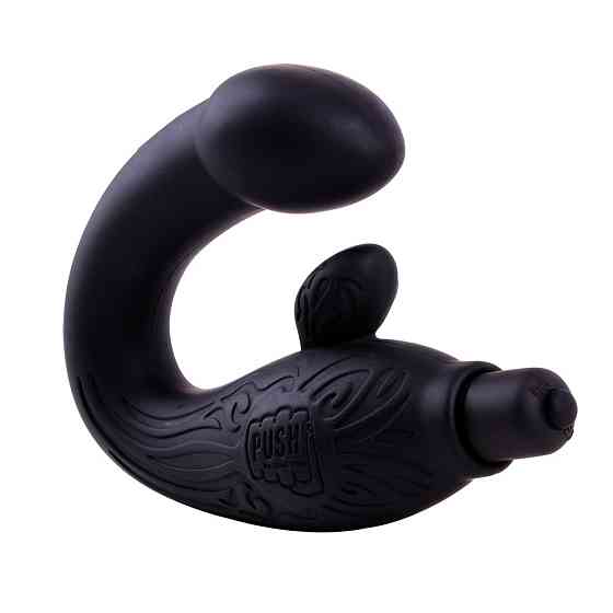 Массажёр простаты Chisa Black Mont P-Spot Perineum Massager с вибрацией, черный Sex Aura Киев