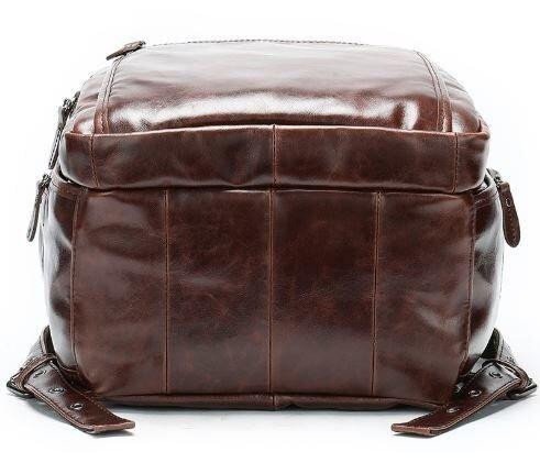 Рюкзак кожаный Vintage 14892 Коричневый Киев - изображение 7