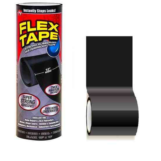 Водонепроницаемая изоляционная сверхпрочная скотч-лента Flex Tape 30 см KB-71 Львов