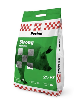 Концентрат Purina Cargill Strong преміум для свиней (гроуер 15%, фінішер 12.5%), 25 кг Вінниця