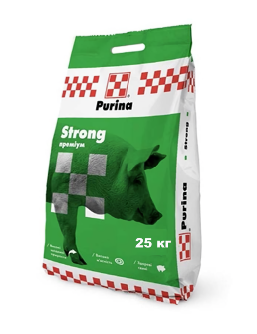 Концентрат Purina Cargill Strong преміум для свиней (гроуер 15%, фінішер 12.5%), 25 кг Вінниця - фото 1