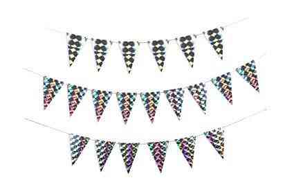Декоративна гірлянда Birtyday Party, голографічна Ровно
