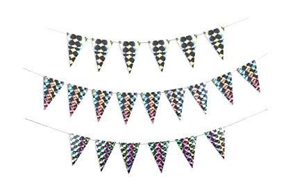 Декоративна гірлянда Birtyday Party, голографічна Ровно - изображение 4