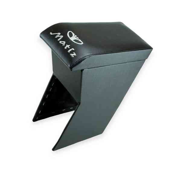 Подлокотник daewoo matiz черный с вышивкой (кожзам) Мукачево