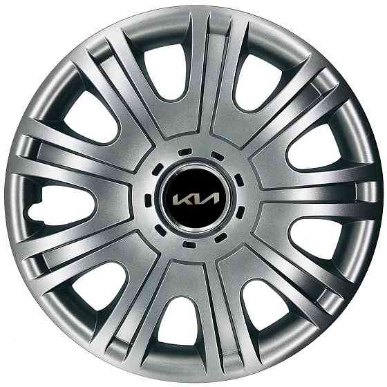 Автомобильные модельные колпаки R15 Kia NEW 319 4шт, SJS, серебристые Киев