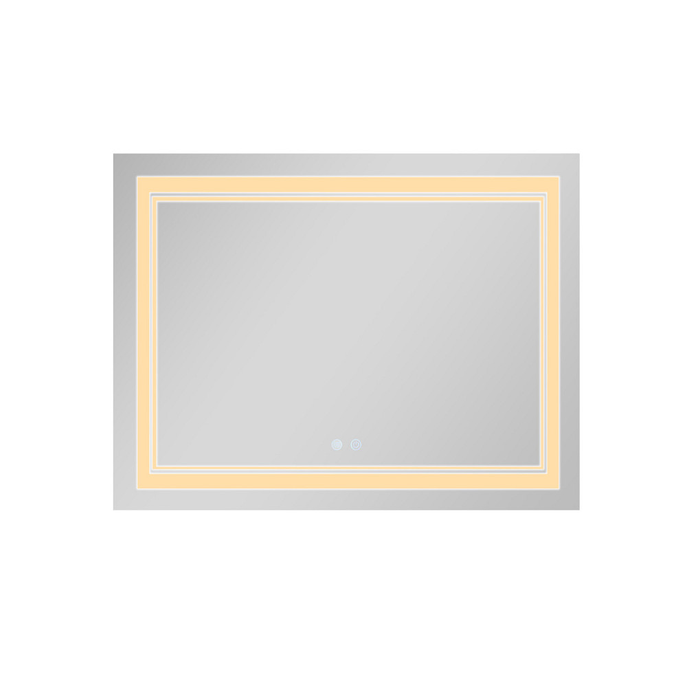Зеркало Qtap Cardinal (CA1) 1000х800 с LED-подсветкой Touch, с антизапотеванием, с диммером, рег. темп. цвета (3000-6500K) Киев - изображение 5