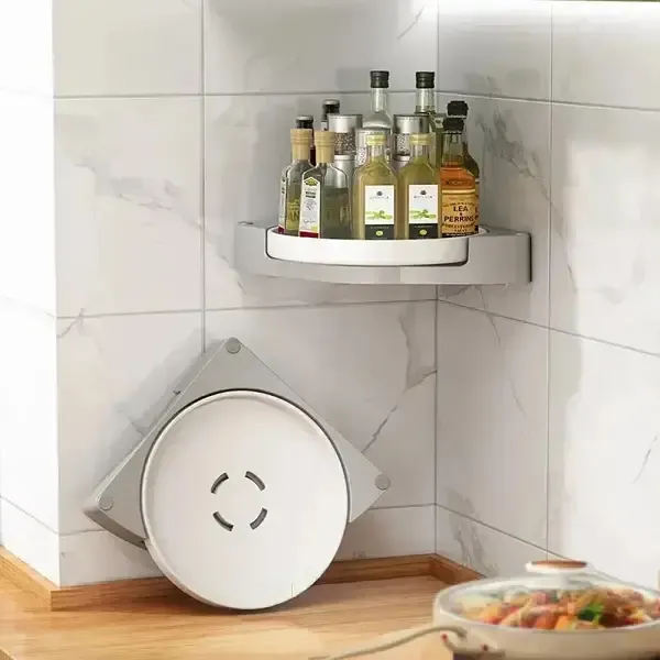 Угловое вращающееся полотнище для ванной комнаты Multi Functional Rotational Tray Коломыя - изображение 4