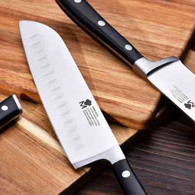 Кухонний ніж MasterPro Foodies collection сантоку 17,5 см (BGMP-4311) Вінниця