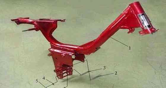 Рама на мопеді Delta KOMATCU (mod.A) Киев