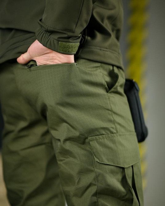 Тактические штаны  pyramid  рипстоп олива ВТ7485 Одесса - изображение 12