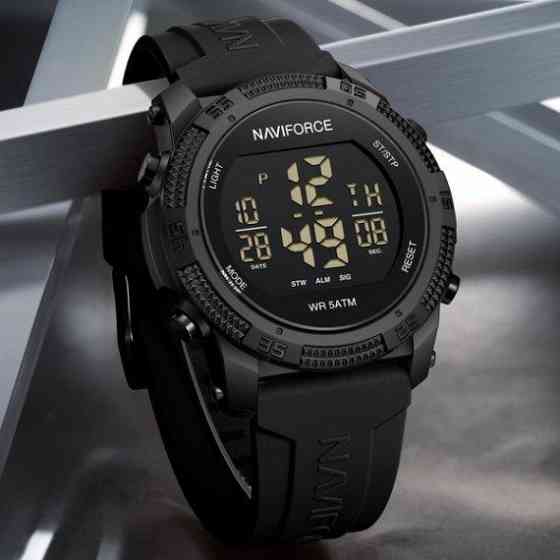 Часы мужские наручные Naviforce Europe (Черный) Винница