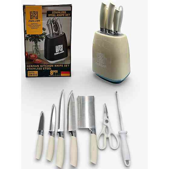 Ножі кухонні з нержавіючої сталі, Професійний кухонний набір ножів, Хороші ножі для кухарів WF-63 Івано-Франківськ