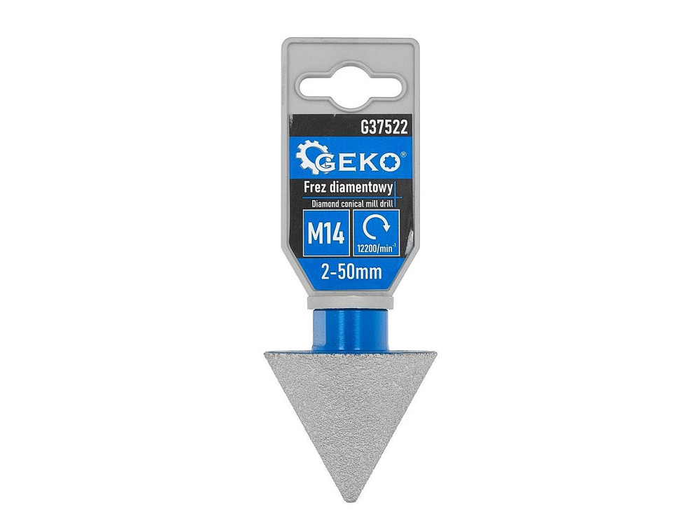 Фреза алмазна конічна "GeKo"  2-50мм на КШМ з кріленням М14 Стрый - изображение 5