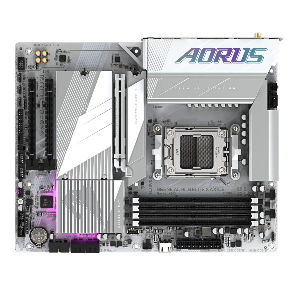 Материнська плата Gigabyte B650E Aorus Elite X AX Ice Socket AM5 ( ATX ) Харків - фото 5