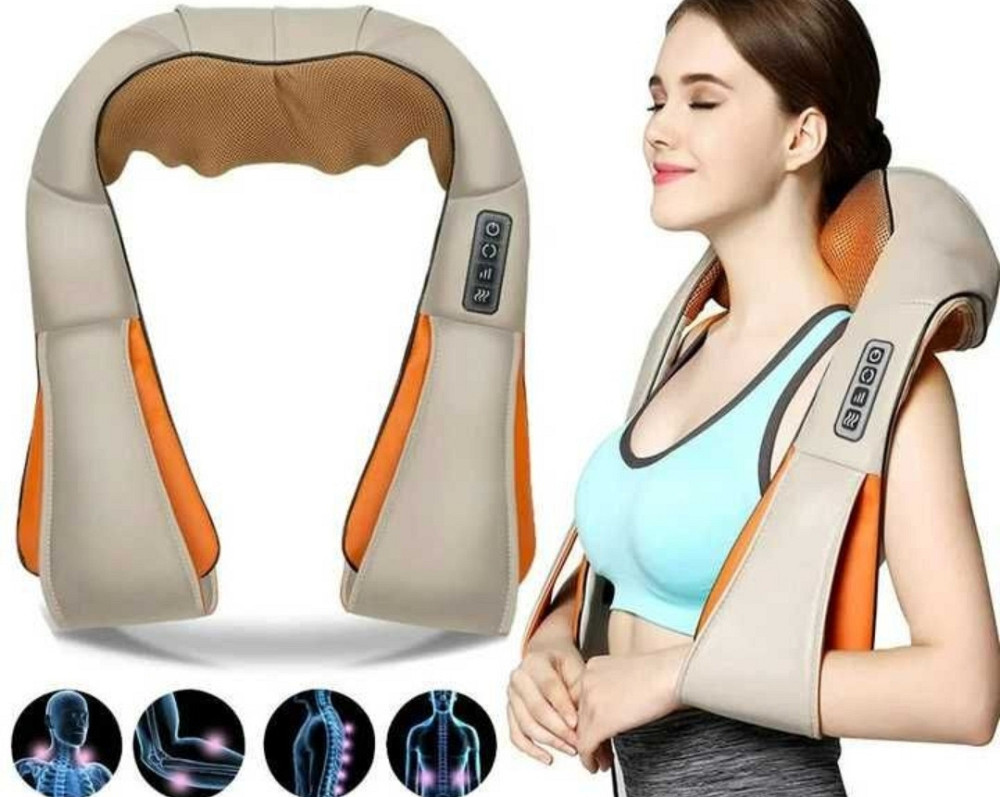 Массажер для шеи с подогревом Neck Kneading Воротничный массажер. Харьков - изображение 4