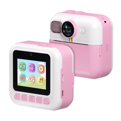 Детский фотоаппарат ColorWay с функцией мгновенной печати (Pink) (CW-PHP01P) Винница - изображение 5
