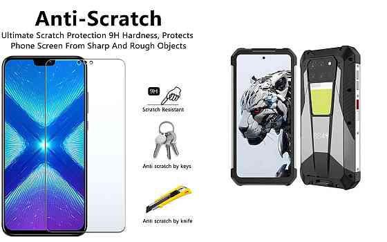 Защитное стекло NeoGlass для Unihertz Tank 3, Tank 3S, Tank 3 Pro – ультрапрозрачное и устойчивое Киев
