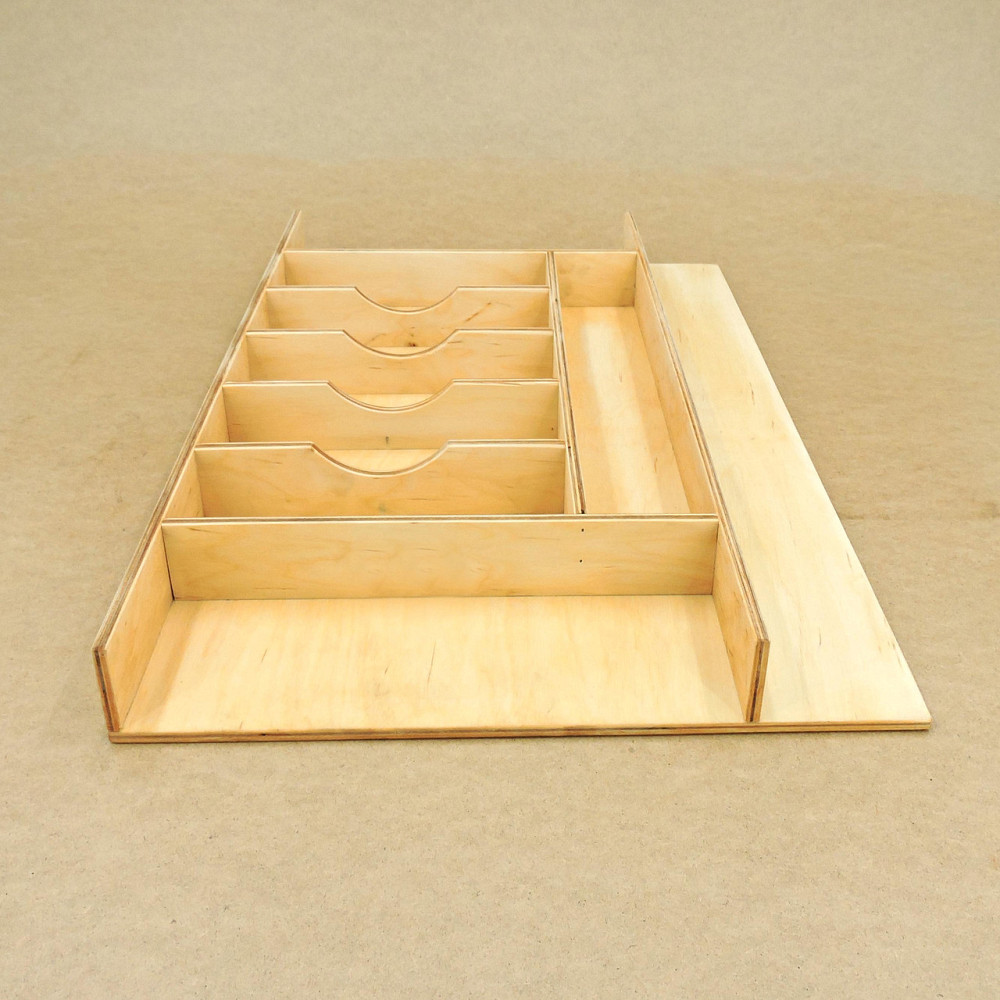 Лоток для столових приладів "Мігас 67" ваніль Миколаїв - фото 6