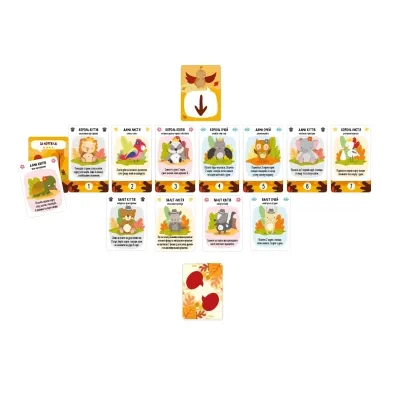 Настільна гра Geekach Games За Нортвуд! (For Northwood! A Solo Trick-Taking Game) (GKCH086FN) Вінниця - фото 5