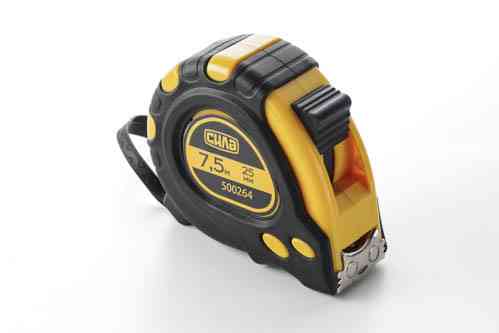 Рулетка гумова з магнітом «Супермагніт» 7,5 м*25 мм Стандарт СІЛА Рівне