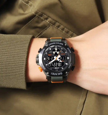 Годинник чоловічий спортивний наручний Skmei 2223 Зелений Вінниця