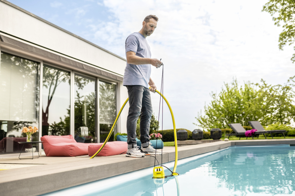 Дренажный насос Karcher SP 9.000 Flat для чистой и слабозагрязненной воды 400 Вт (1.645-810.0) Киев - изображение 2