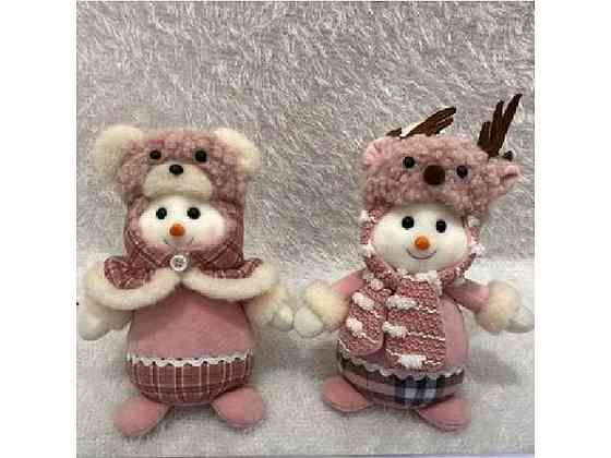 Фігура новорічна 18см Snowman R90763 ТМ STENSON Київ