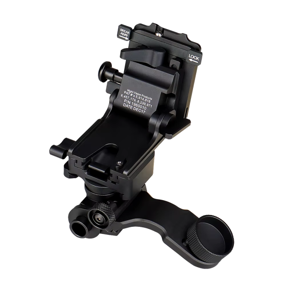 Комплект кріплень на шолом для ПНВ PVS-7, PVS-14, PVS-15, PVS-18 (алюміній) Чорний Київ