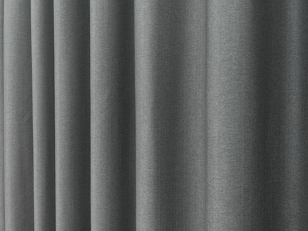 Комплект штор VR-Textil Шеніл 150х270 2шт і Тюль 500х270 1592ш-1680т Сірий з білим 71-195/4 Київ - фото 15
