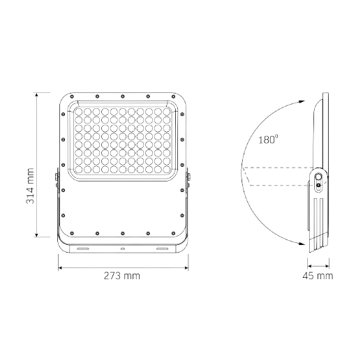 LED Прожектор 5000К 3740Lm автономний VL-FSO5-3005 Videx Житомир - изображение 3