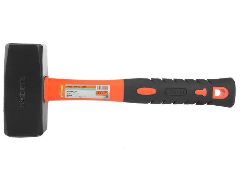Кувалда Sturm 2000гр., фибергл. ручка 1011-02-2000 (читать описание) Ровно - изображение 1