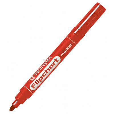 Маркер Centropen Flipchart 8550 2,5 мм, round tip, red (8550/02) Винница - изображение 1