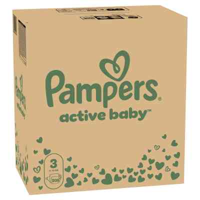 Підгузки Pampers Active Baby Midi Розмір 3 (6-10 кг) 208 шт (8001090910745) Вінниця