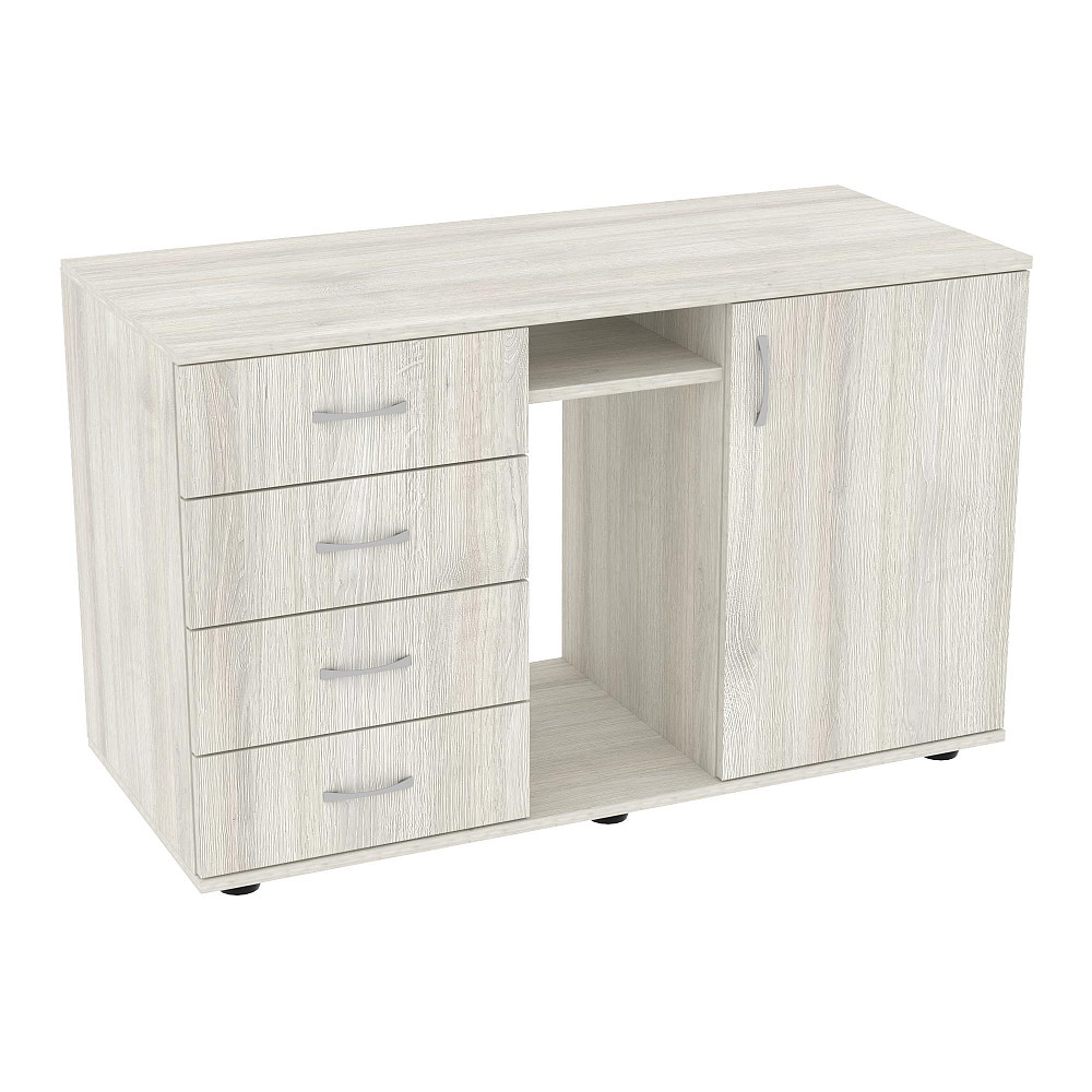 Тумба офисная Лидер, Дуб Шамоні Світлий, 1100/480/650 Львов - изображение 1