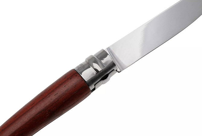 Кухонний ніж філейний складаний Opinel No.10 «Slim Padauk» (002555) Нержавіюча сталь Нововолинськ - фото 5