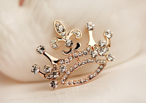 Брошка стильна Корона Київ - фото 3