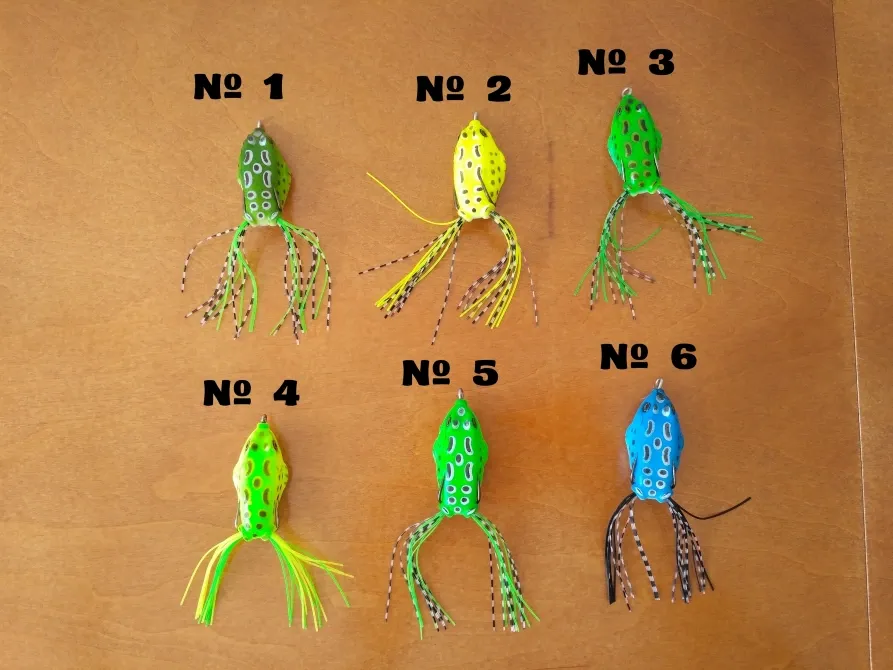 Лягушка незацепляйка на щуку с хвостиком 7 гр Киев - изображение 1