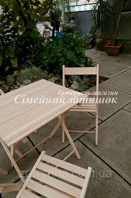 Складная деревянная мебель из бука Киев - изображение 6