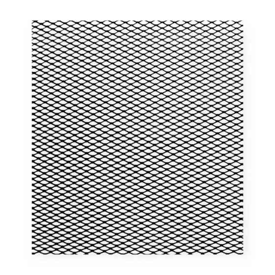 Сітка декор. "захист радіатора" №2 чорний 100х30см (середній осередок) без упак. Мукачево