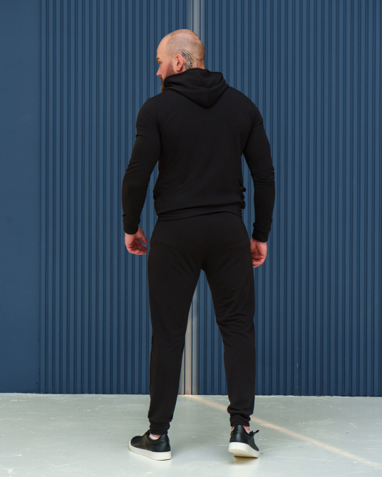 Костюм спортивній мужской тризуб весна Черный M Харьков - изображение 6