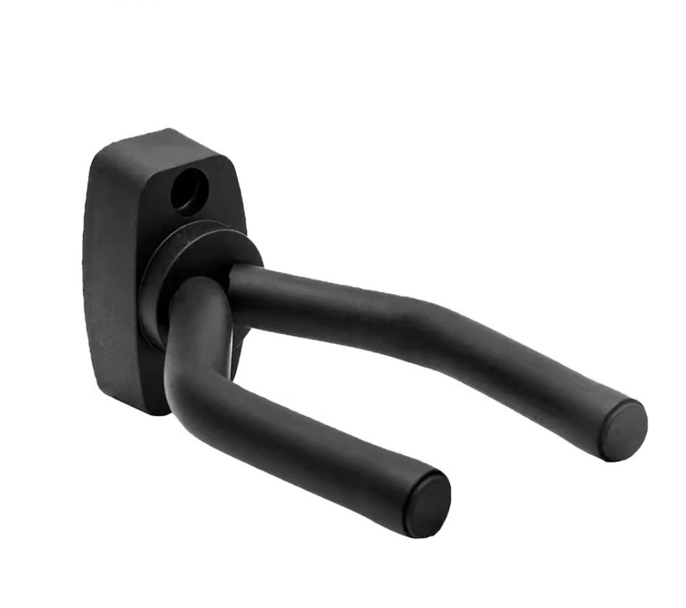 Настенный держатель для гитары 14 на 7 см черный Киев - изображение 5